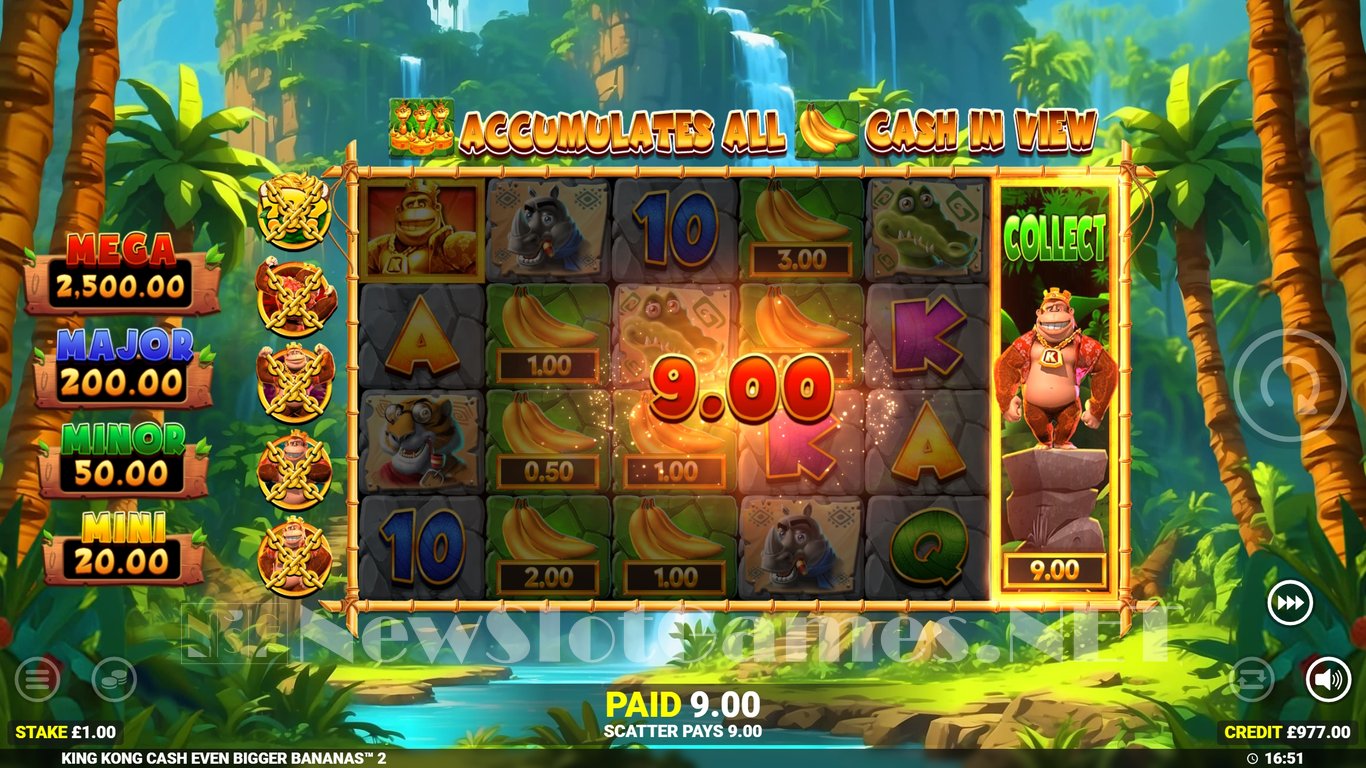 King Kong Cash Even Bigger Bananas 2 Slot Slot Image in Demo - pic. 6