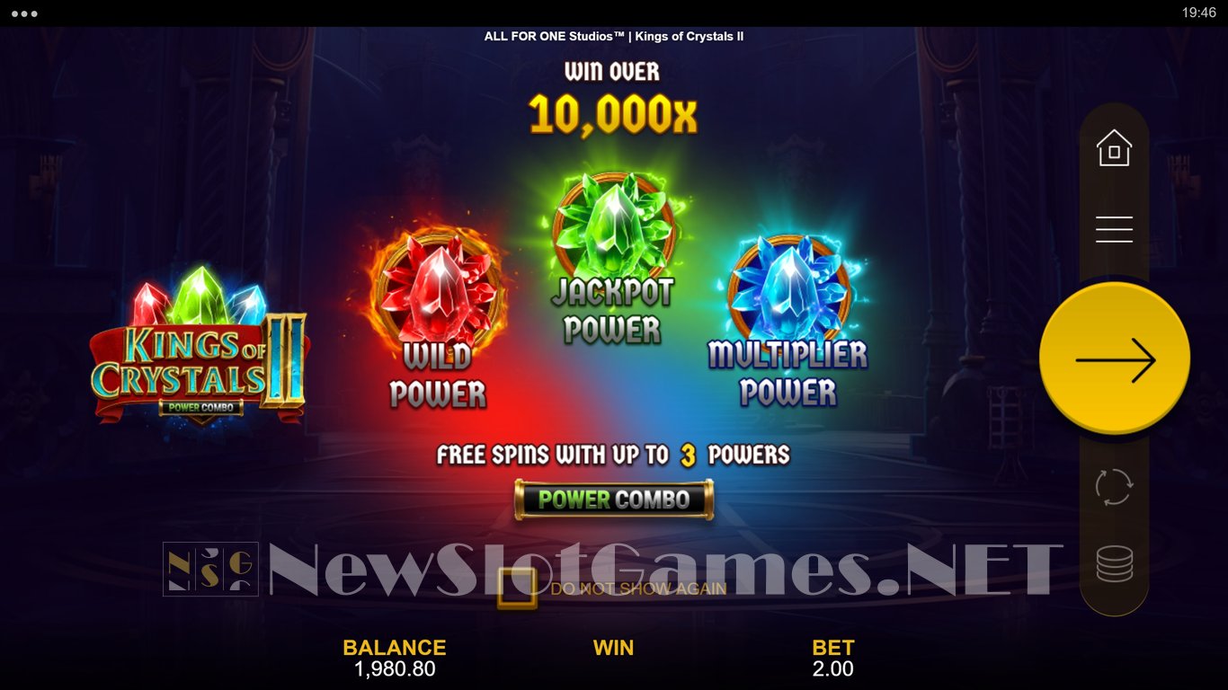 Kings of Crystals II Slot Demo Image