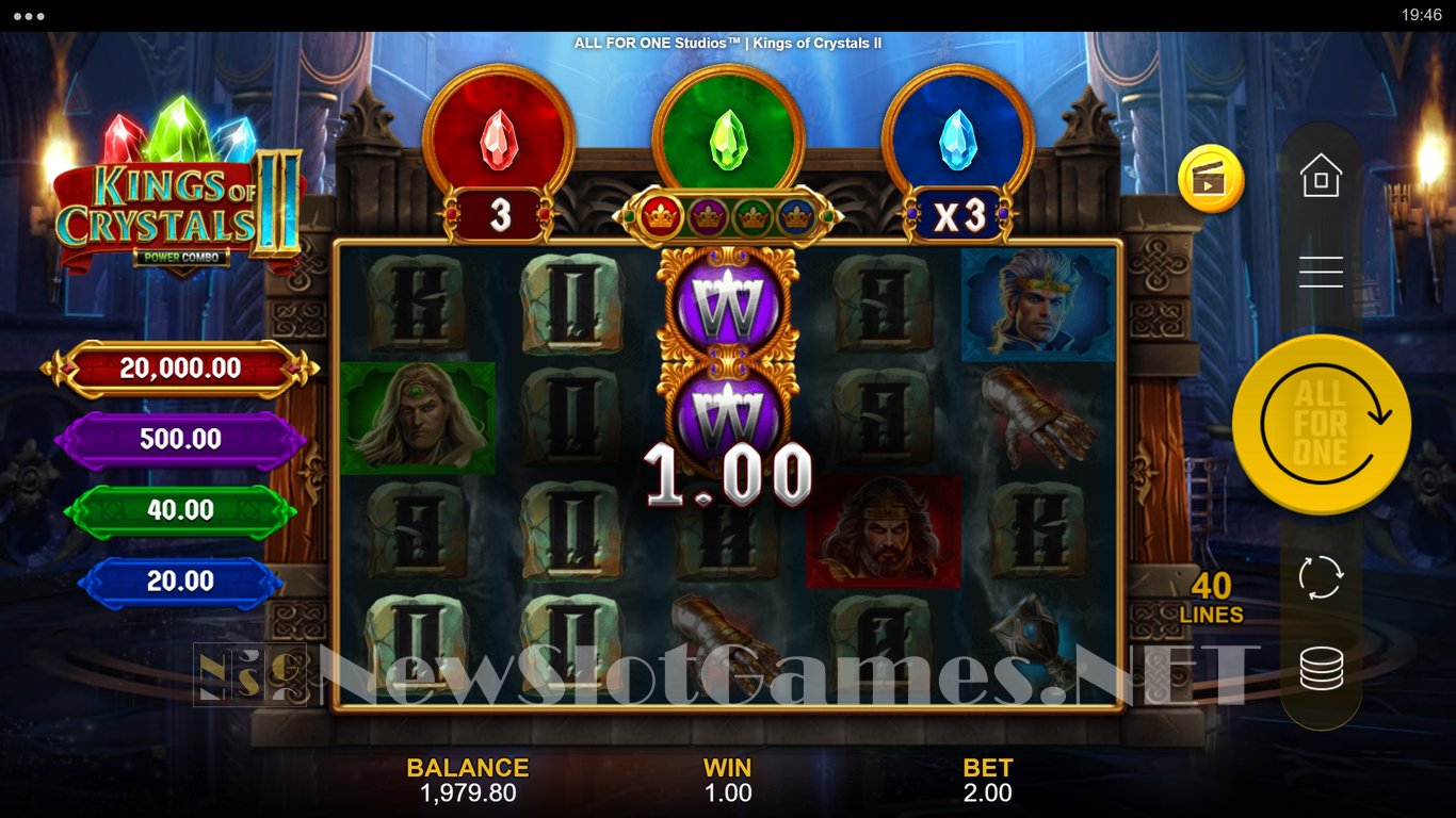 Kings of Crystals II Slot Slot Image in Demo - pic. 2