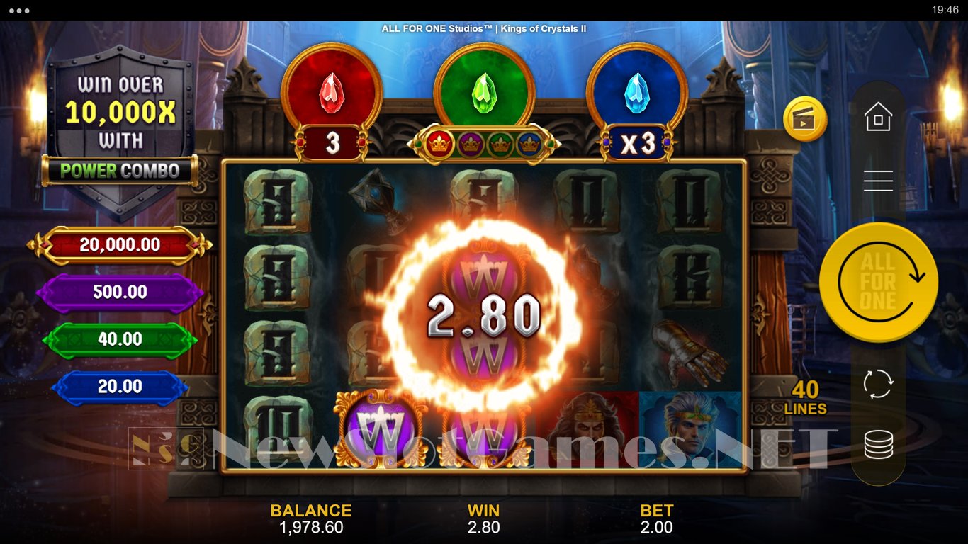 Kings of Crystals II Slot Slot Image in Demo - pic. 4