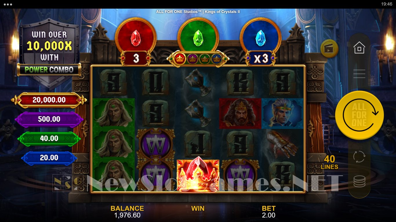 Kings of Crystals II Slot Slot Image in Demo - pic. 5
