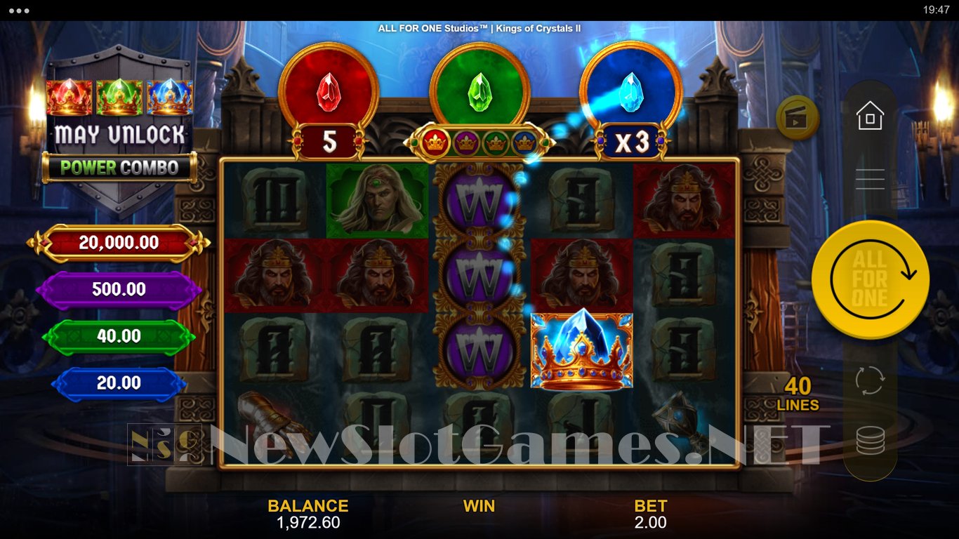 Kings of Crystals II Slot Slot Image in Demo - pic. 6