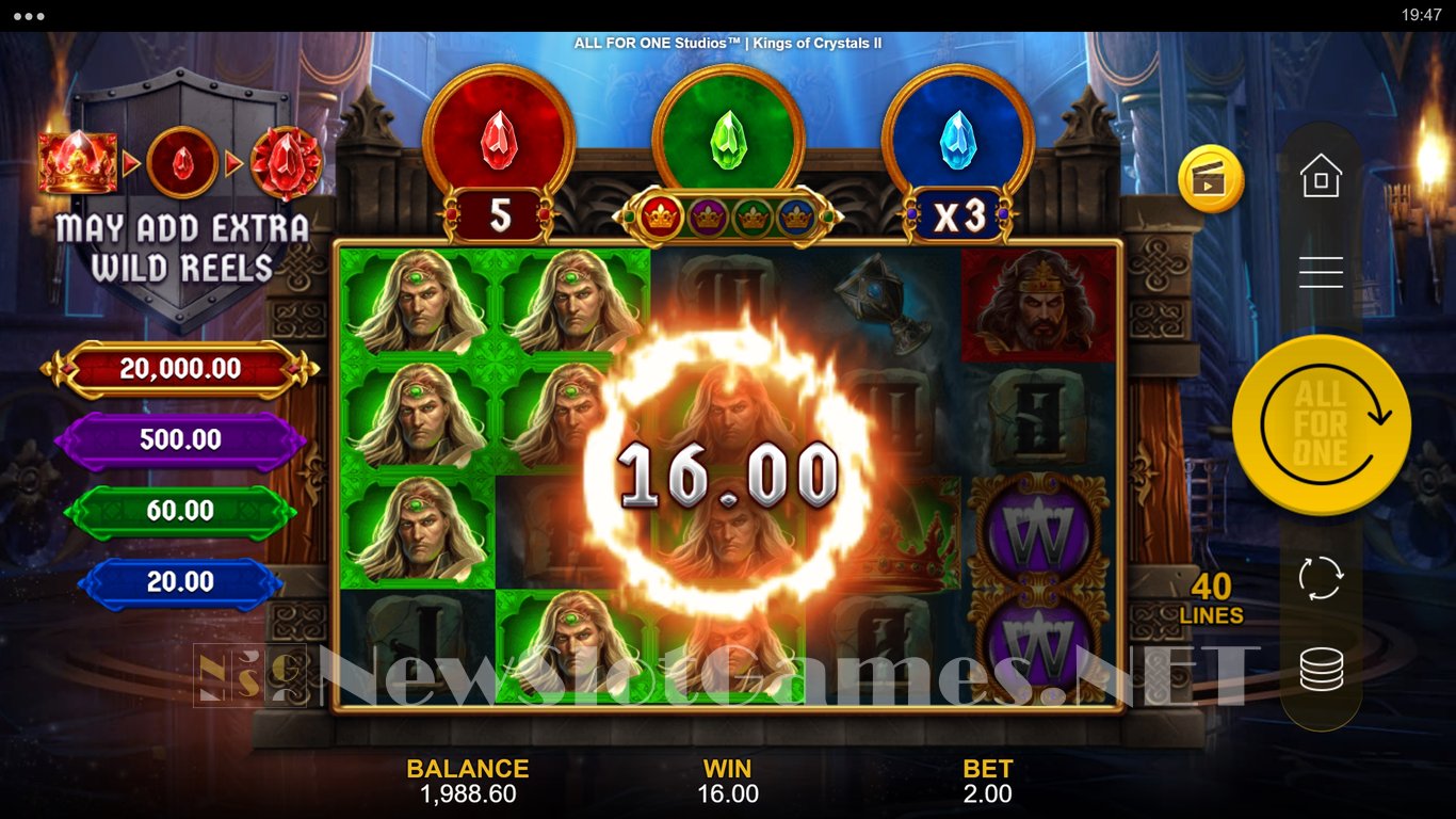 Kings of Crystals II Slot Slot Image in Demo - pic. 7