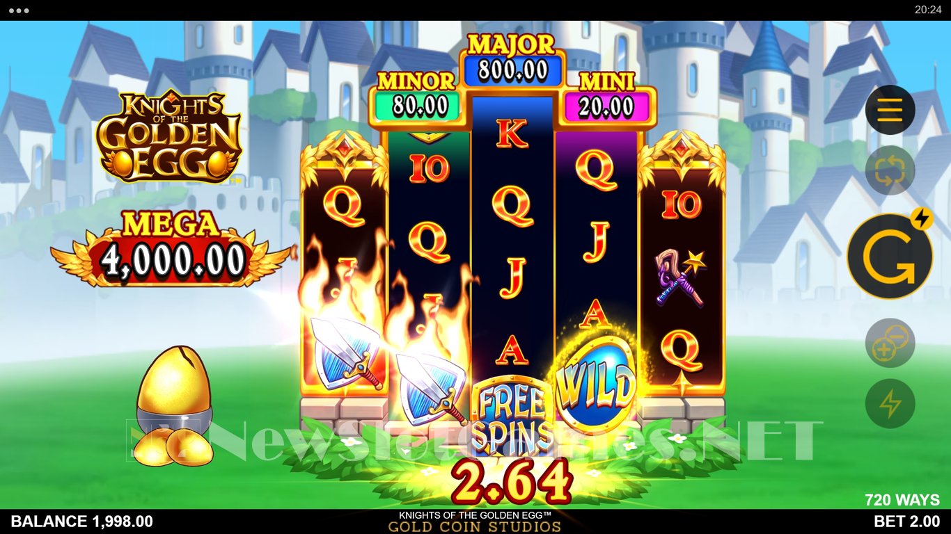 Knights of the Golden Egg Slot Slot Image in Demo - pic. 2