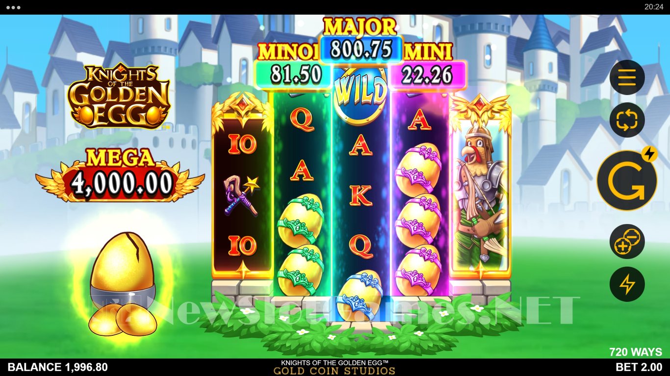 Knights of the Golden Egg Slot Slot Image in Demo - pic. 4