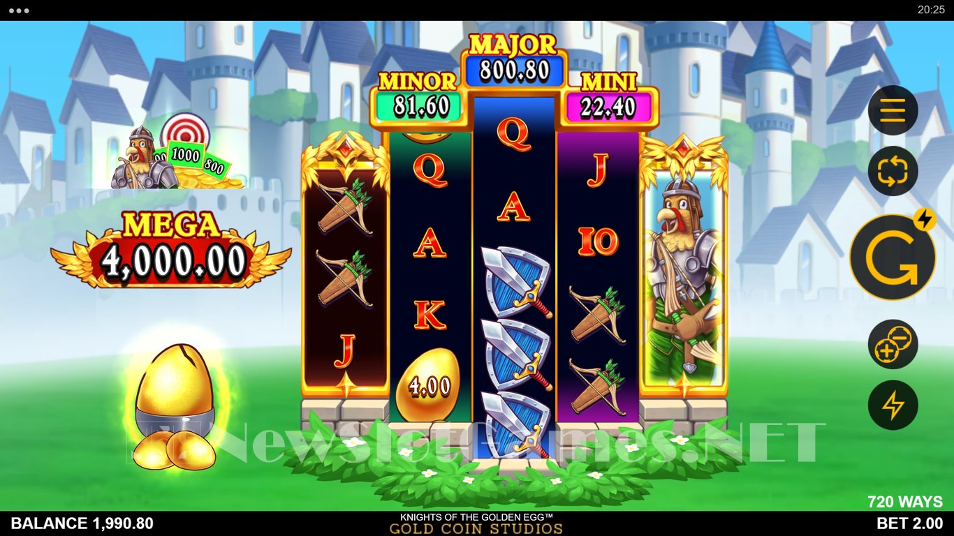 Knights of the Golden Egg Slot Slot Image in Demo - pic. 5