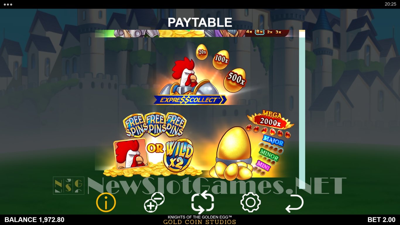 Knights of the Golden Egg Slot Slot Image in Demo - pic. 8