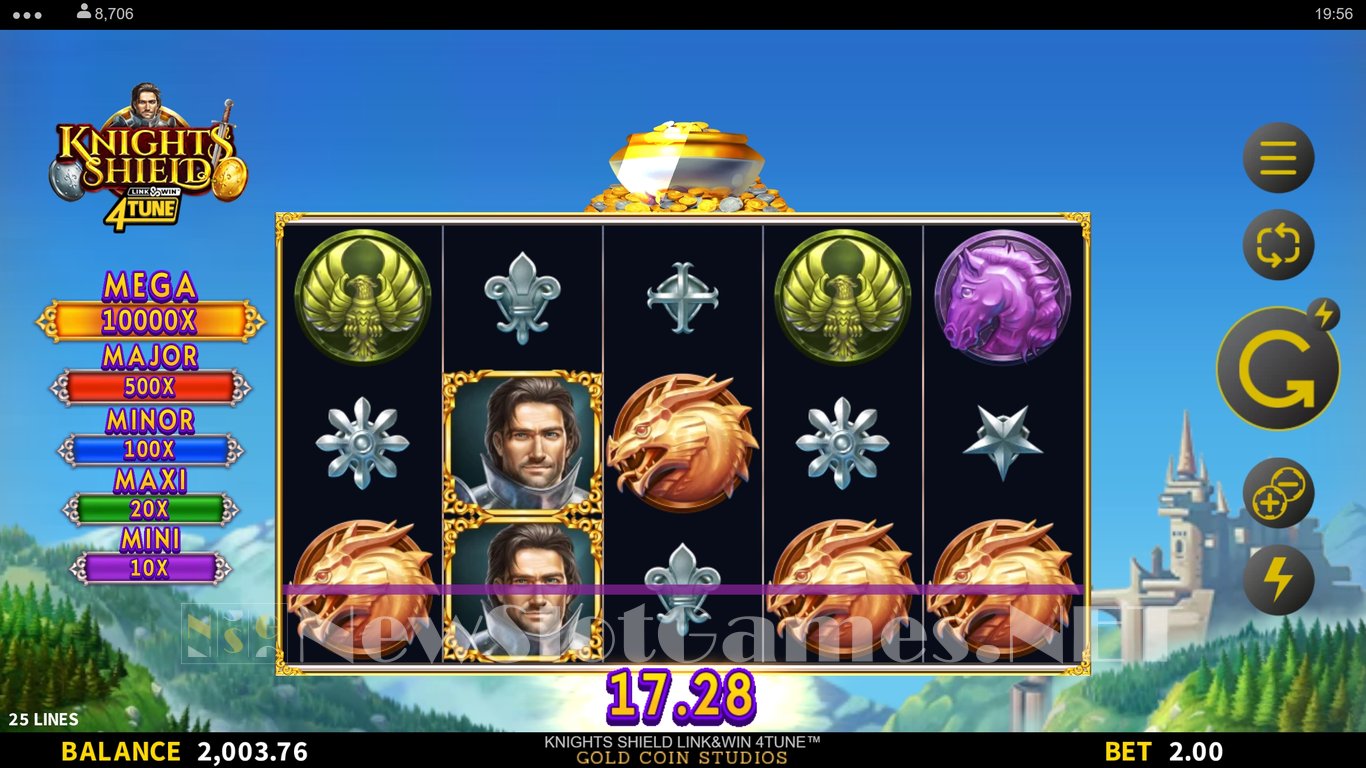 Knights Shield Link & Win 4Tune Slot Slot Image in Demo - pic. 3