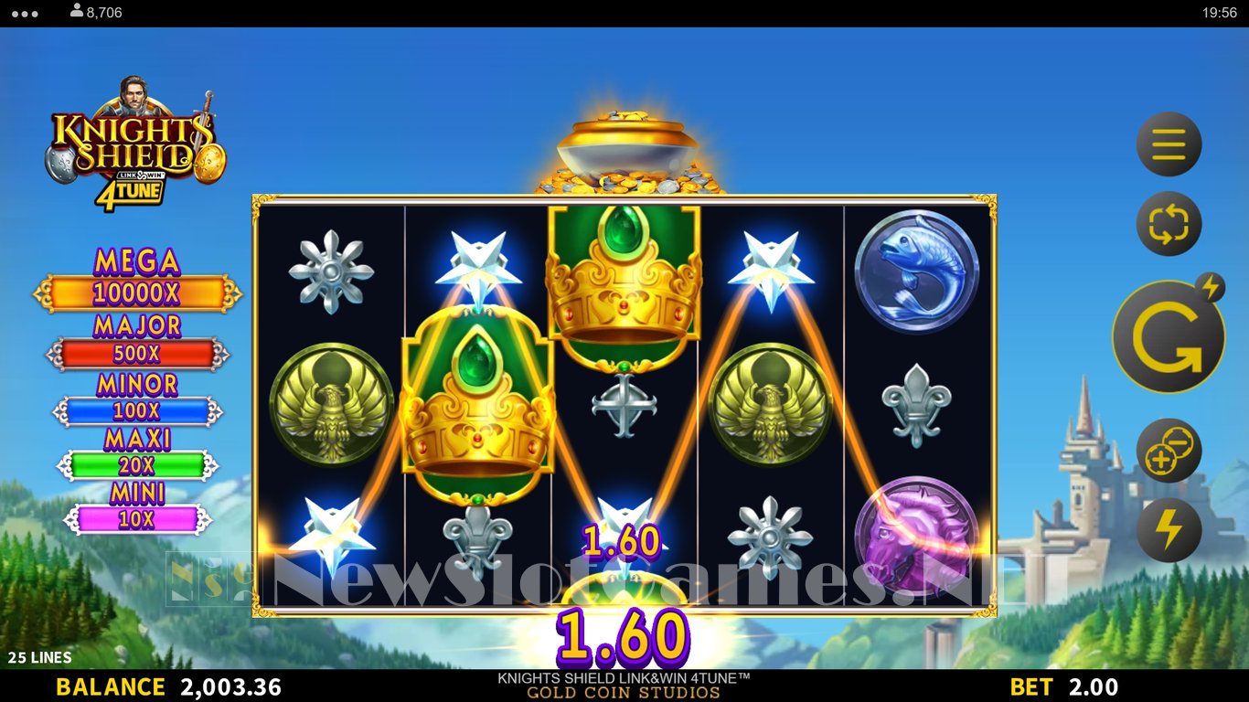 Knights Shield Link & Win 4Tune Slot Slot Image in Demo - pic. 4