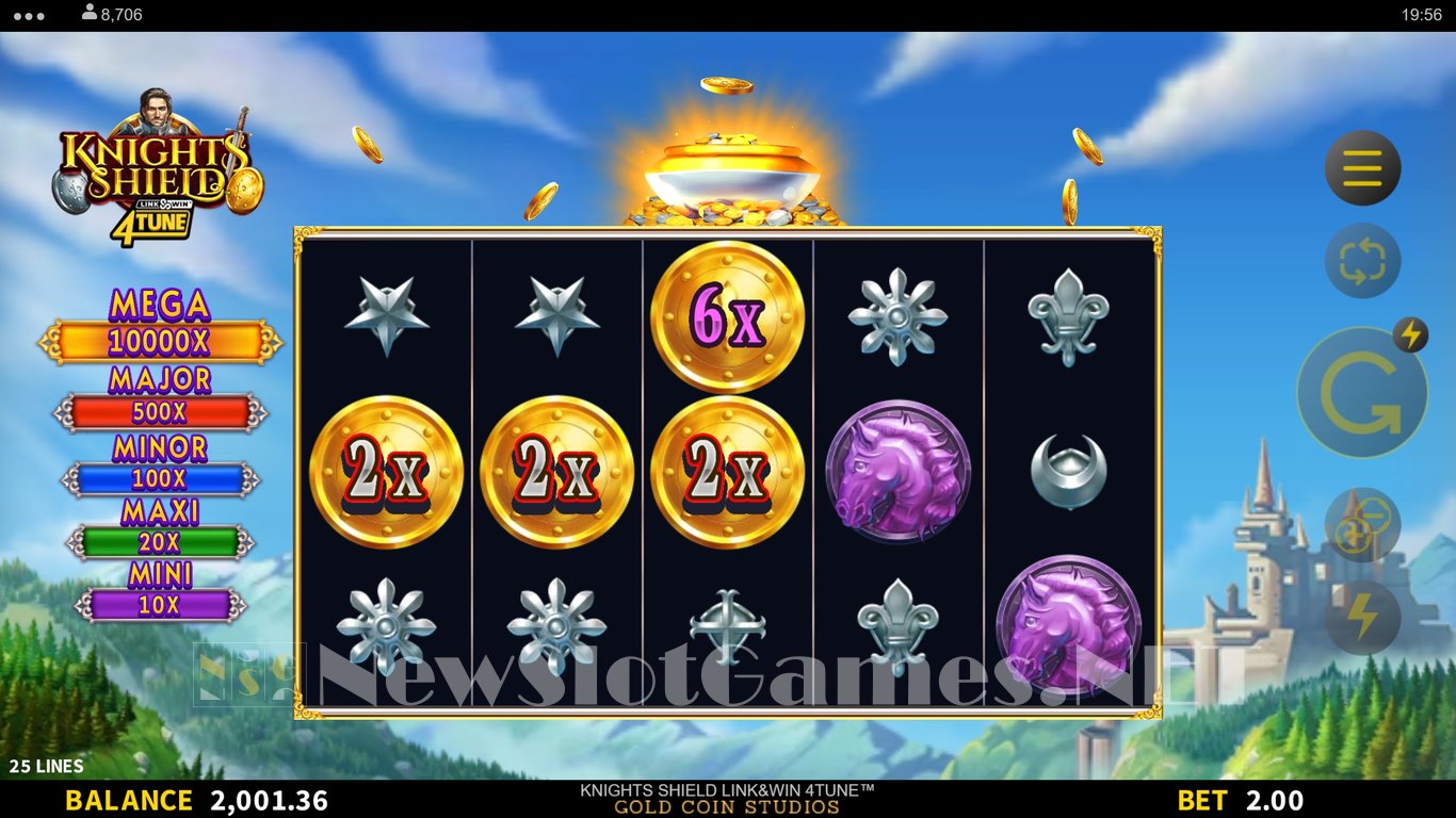 Knights Shield Link & Win 4Tune Slot Slot Image in Demo - pic. 5