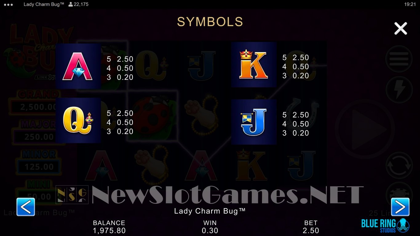 Lady Charm Bug Slot Slot Image in Demo - pic. 8