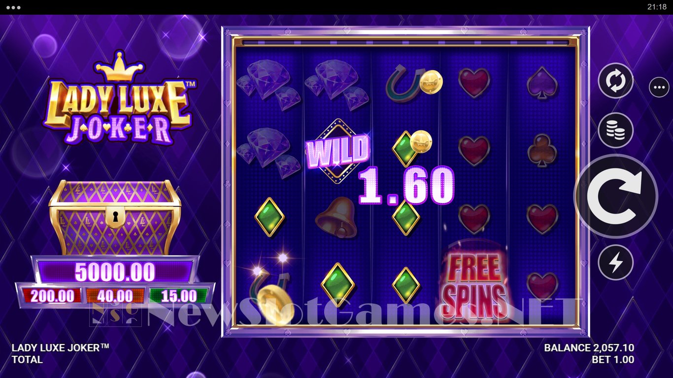 Lady Luxe Joker Slot Slot Image in Demo - pic. 2