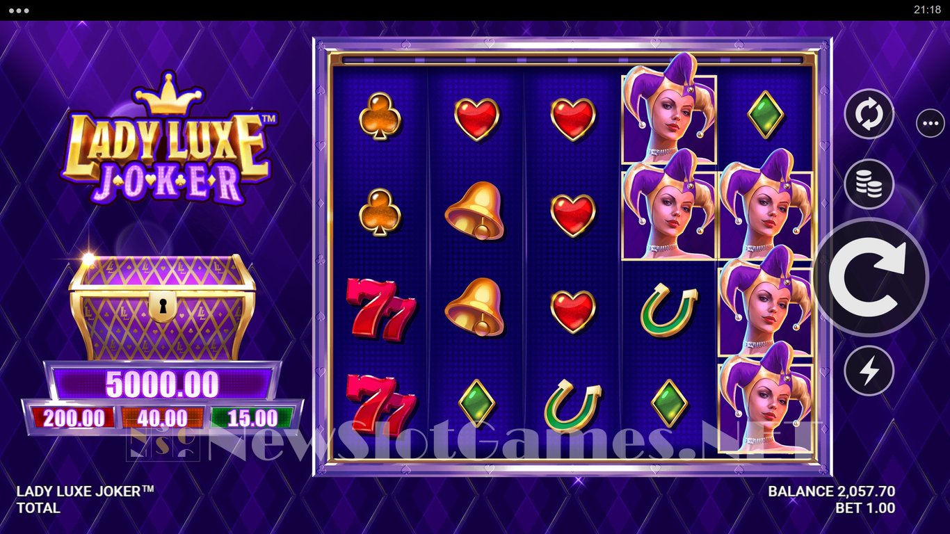 Lady Luxe Joker Slot Slot Image in Demo - pic. 3