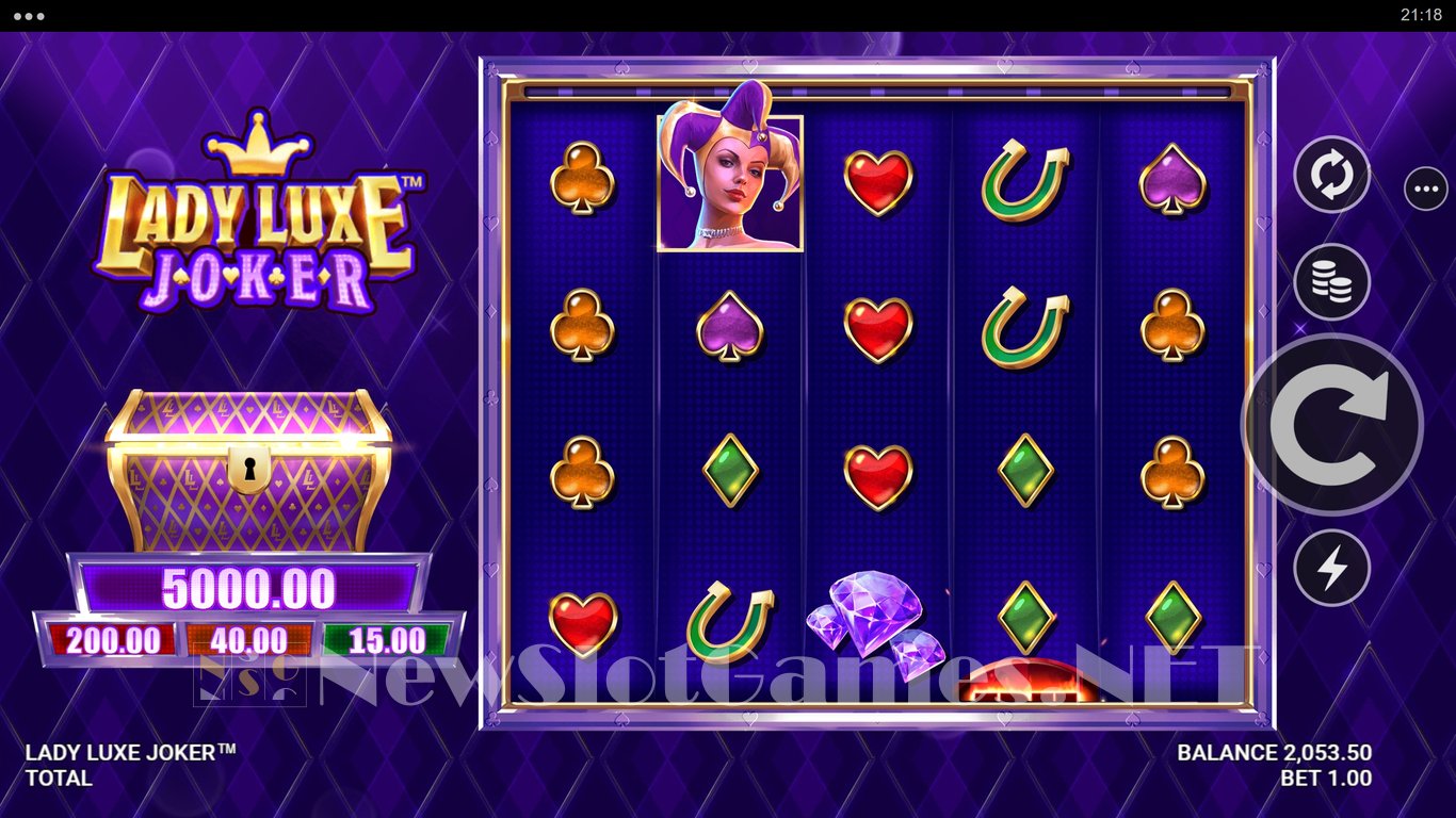 Lady Luxe Joker Slot Slot Image in Demo - pic. 6