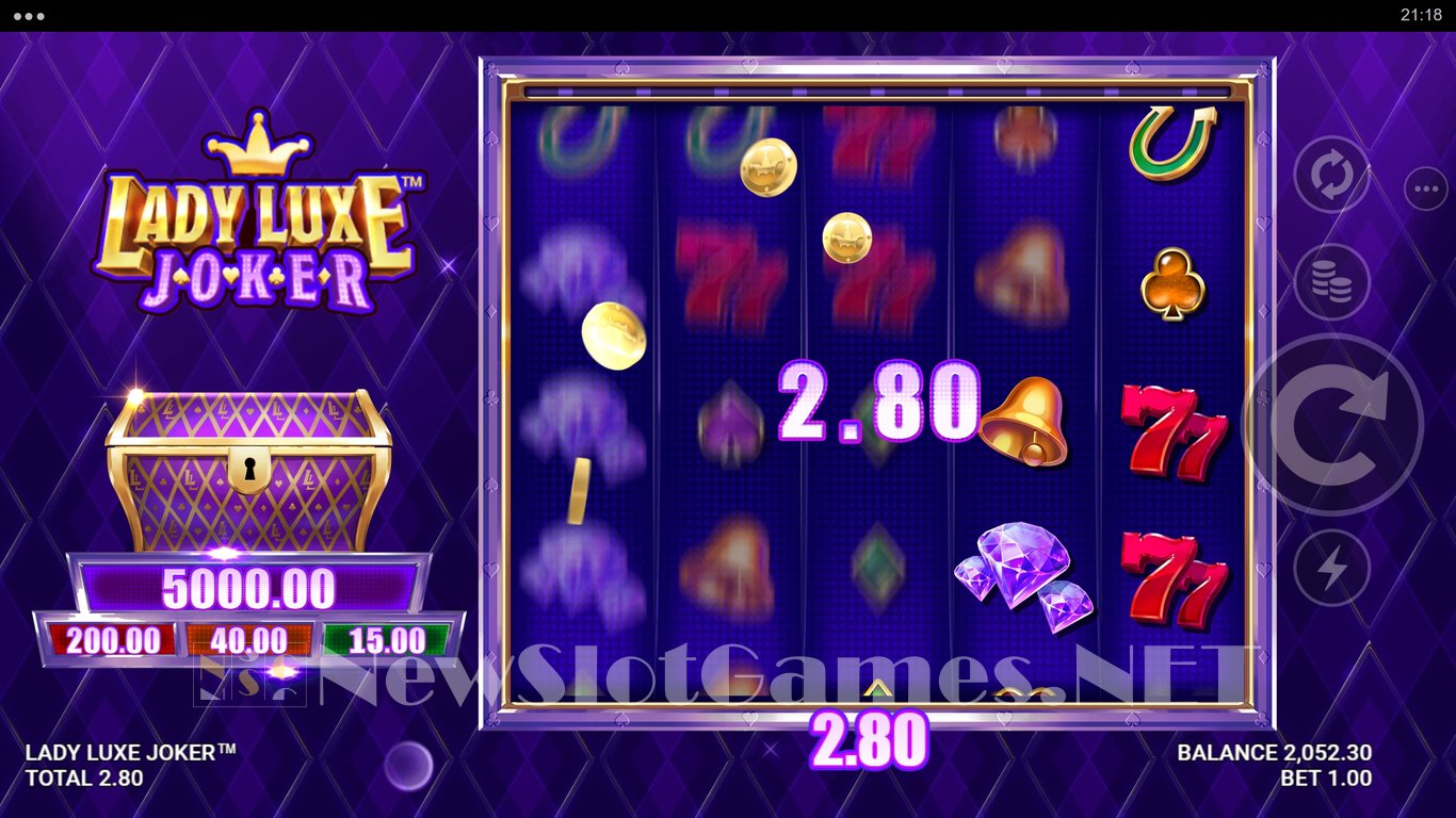 Lady Luxe Joker Slot Slot Image in Demo - pic. 7