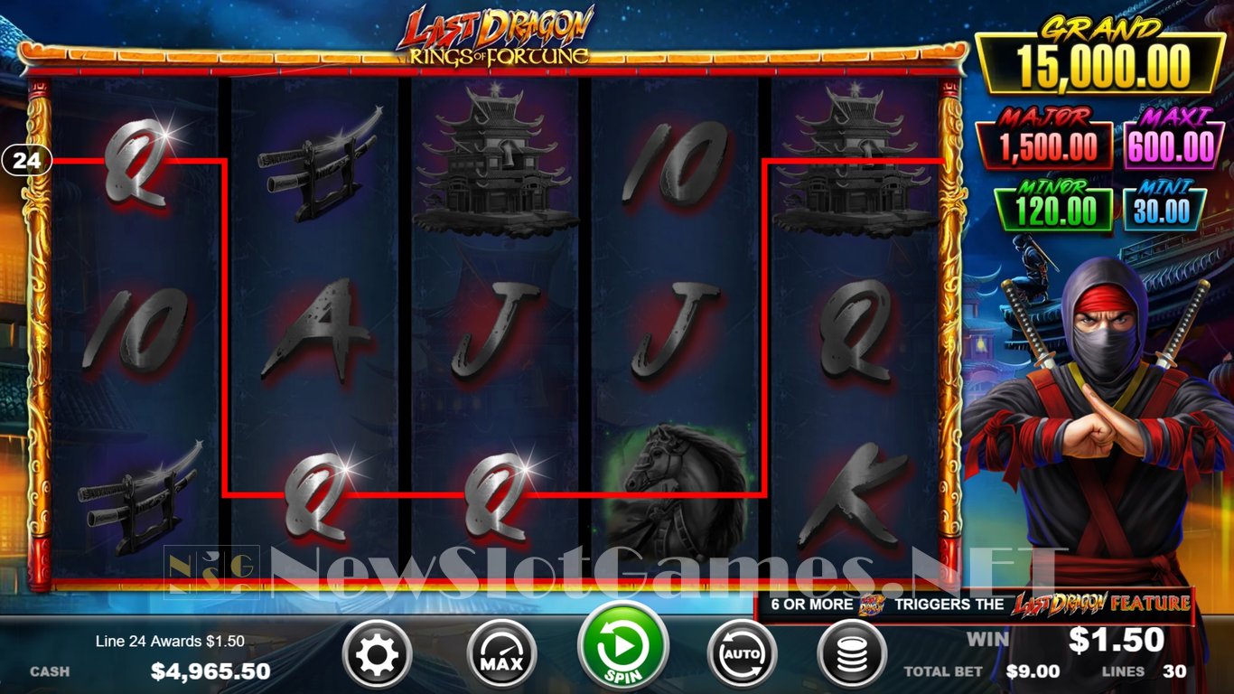 Last Dragon Rings of Fortune Slot Slot Image in Demo - pic. 3