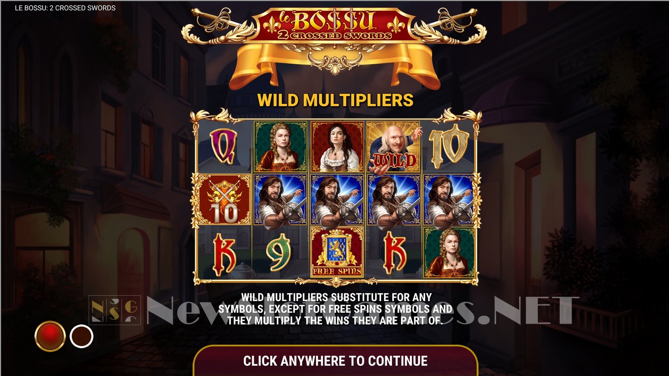 Le Bo$$u 2 Crossed Swords Slot Demo Image