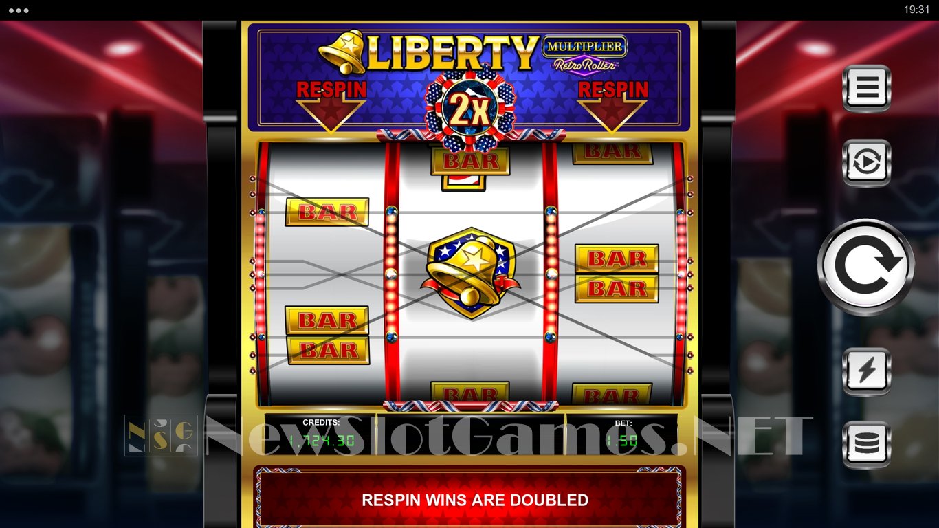 Liberty Multiplier Retro Roller Slot Slot Image in Demo - pic. 5