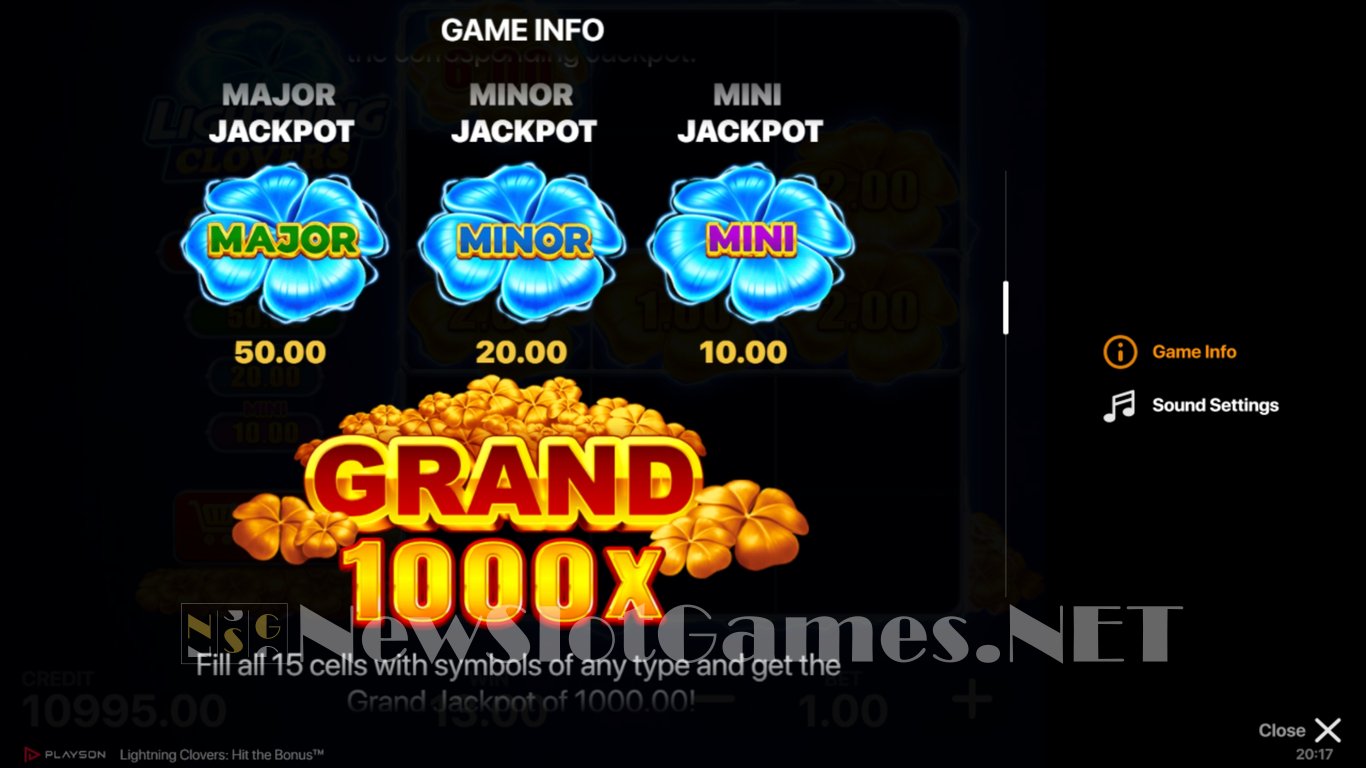 Lightning Clovers Slot Slot Image in Demo - pic. 13