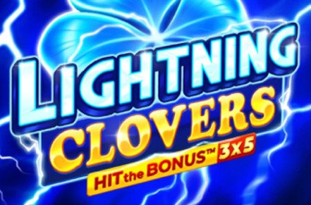 Lightning Clovers Slot Logo