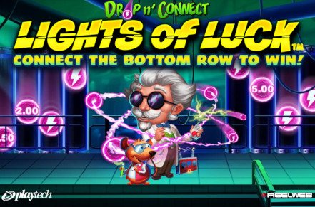 Lights of Luck Slot Logo