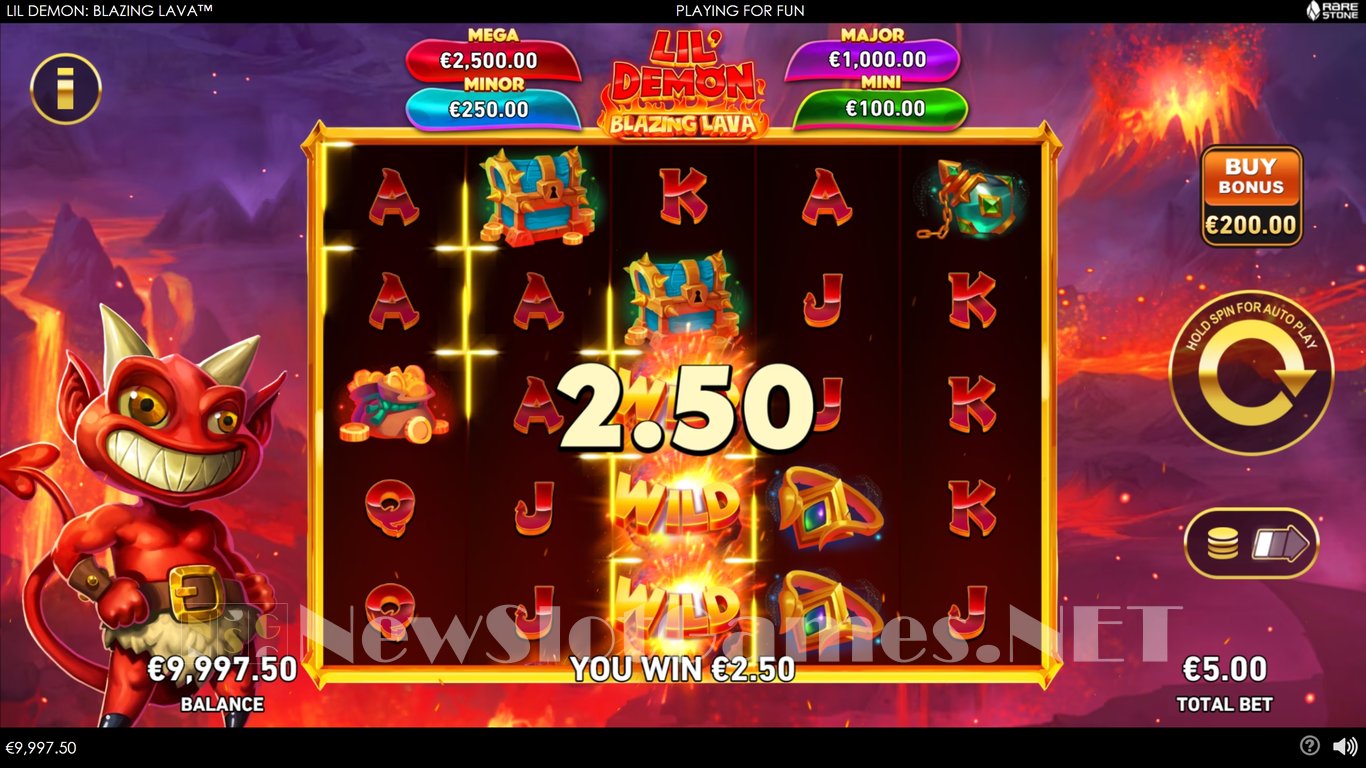 Lil Demon Blazing Lava Slot Demo Image