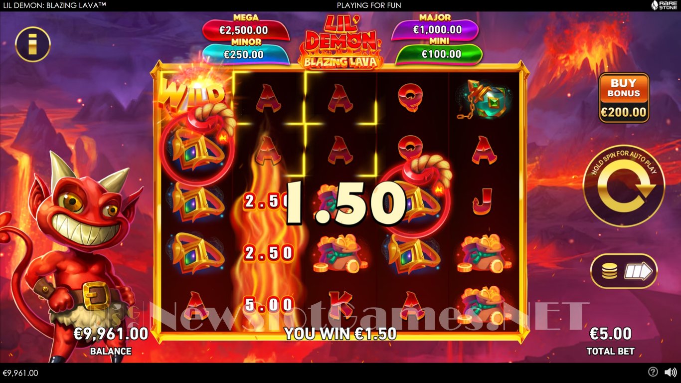 Lil Demon Blazing Lava Slot Slot Image in Demo - pic. 10