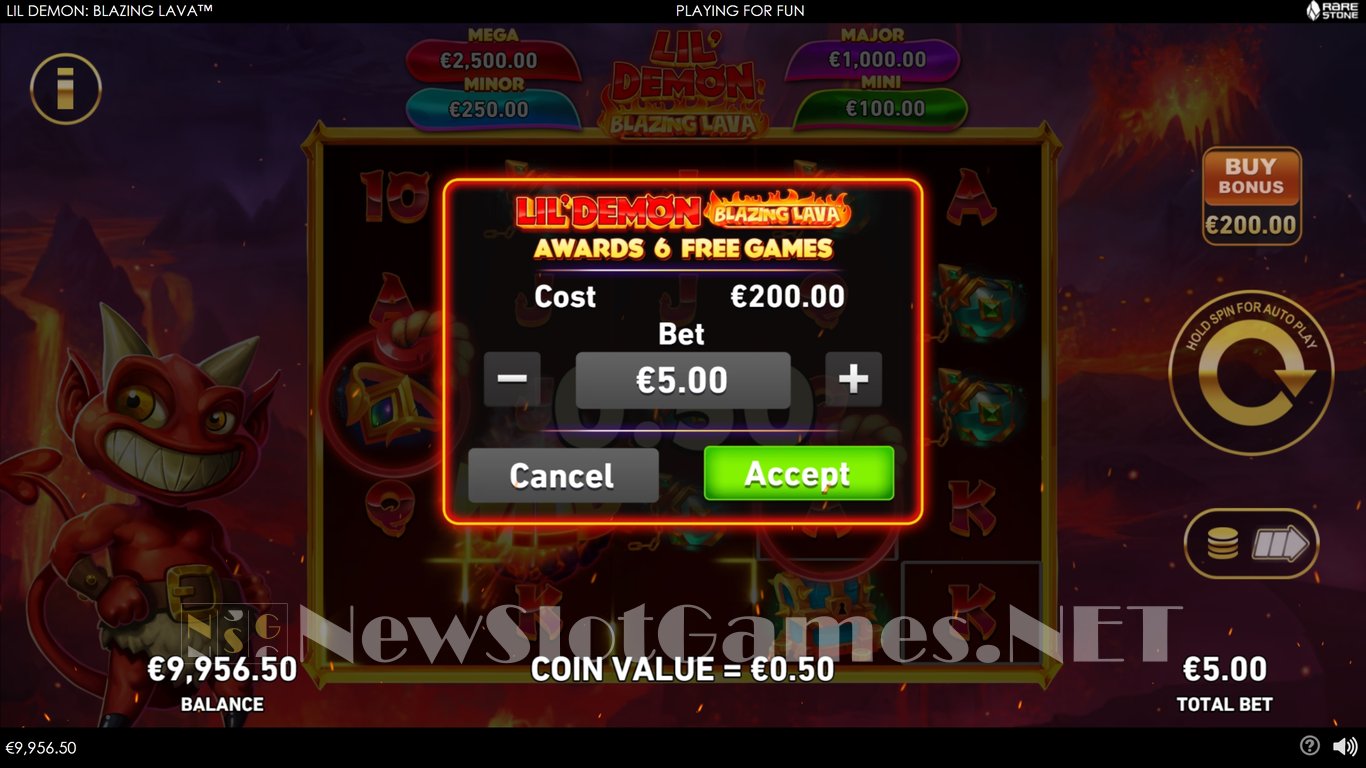 Lil Demon Blazing Lava Slot Slot Image in Demo - pic. 11