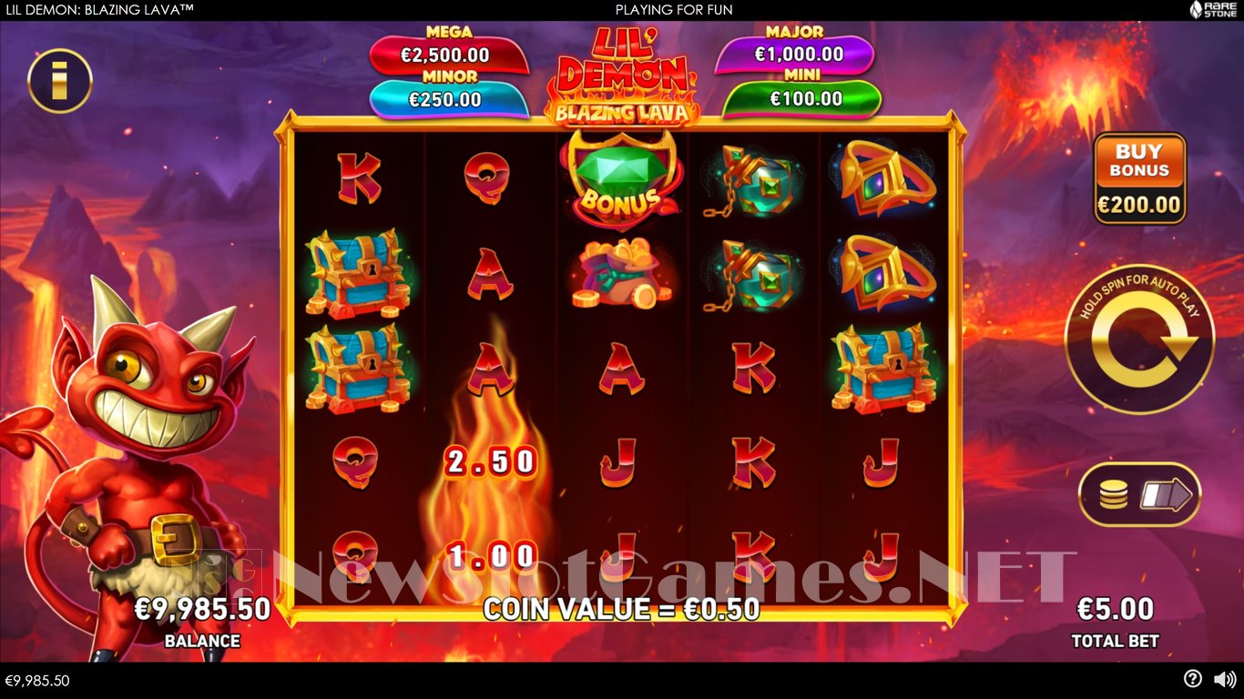 Lil Demon Blazing Lava Slot Slot Image in Demo - pic. 5