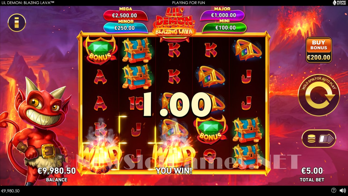 Lil Demon Blazing Lava Slot Slot Image in Demo - pic. 6