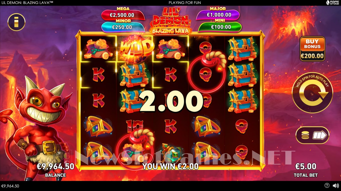 Lil Demon Blazing Lava Slot Slot Image in Demo - pic. 9