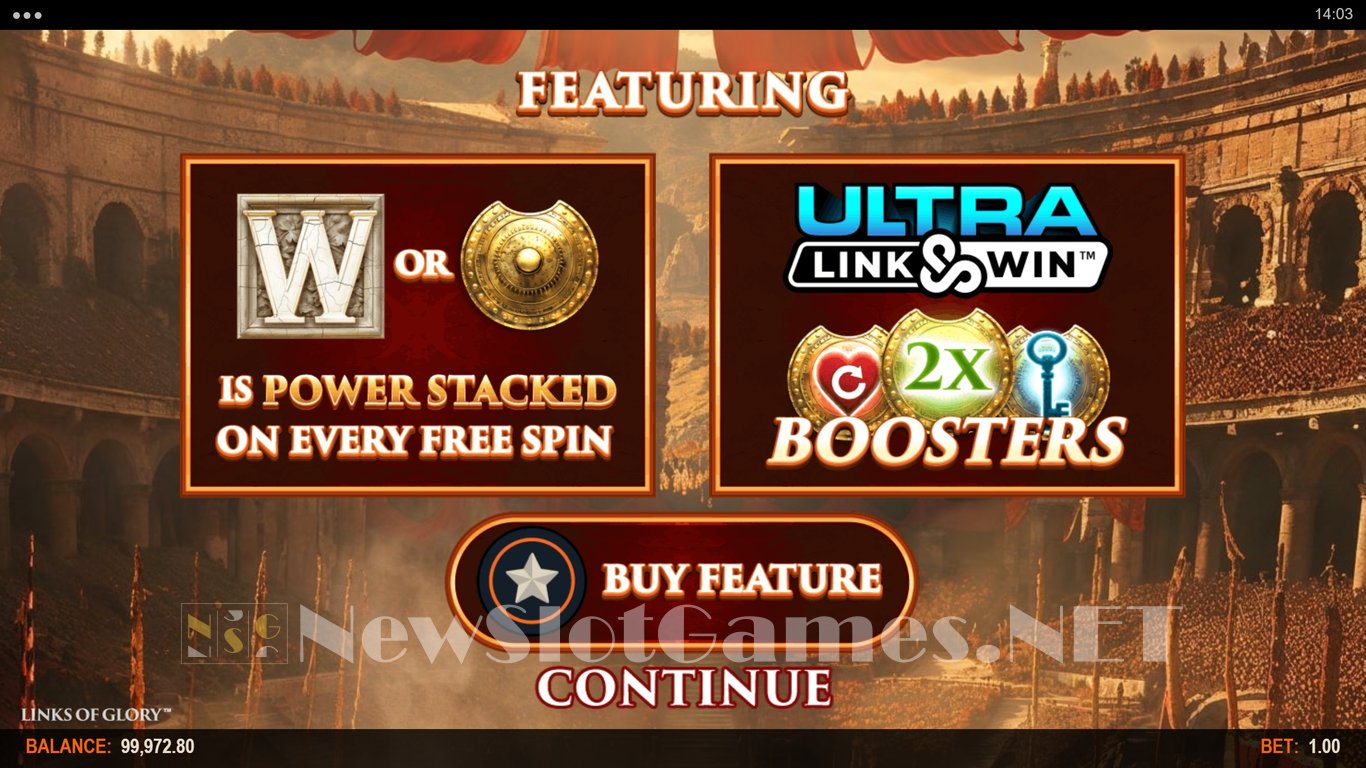 Links of Glory Slot Demo Image