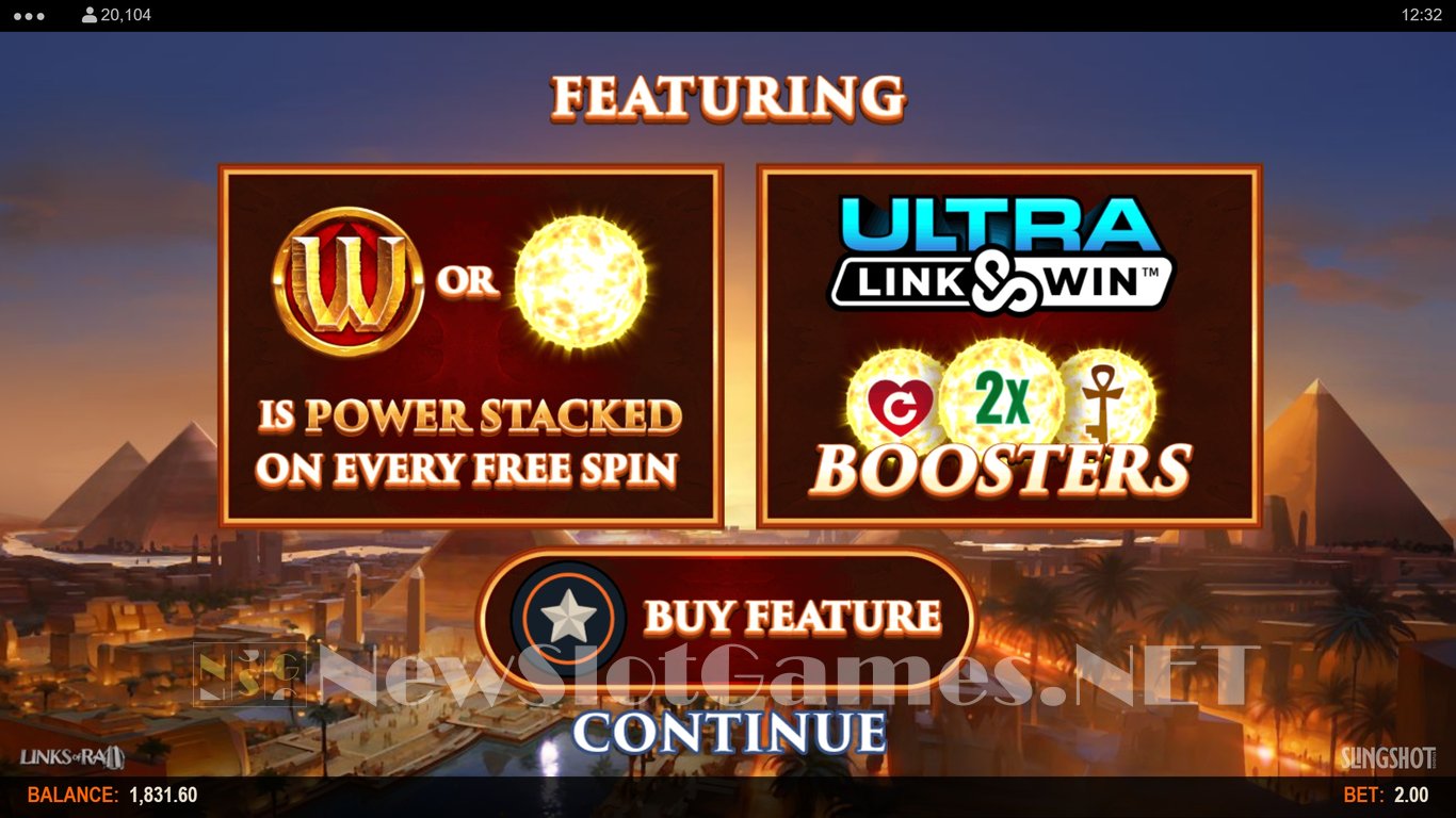 Links of Ra 2 Slot Demo Image