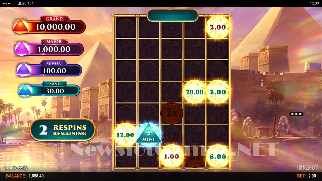 Links of Ra 2 Slot Slot Image in Demo - pic. 10