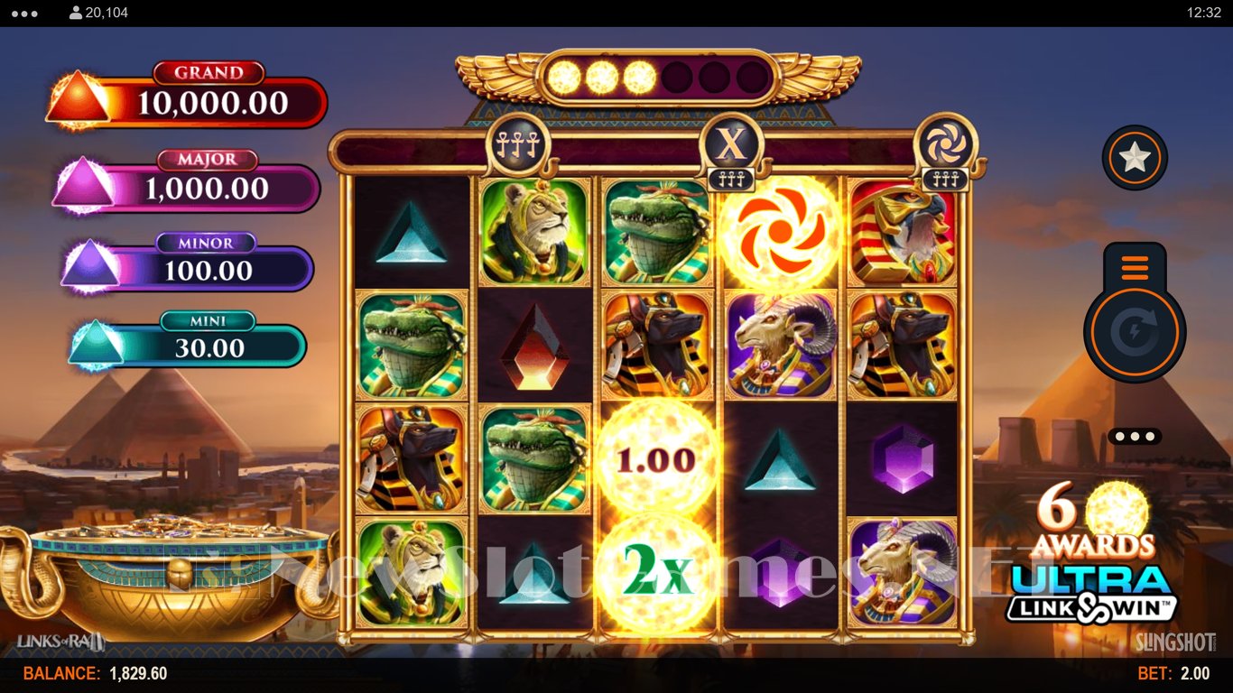 Links of Ra 2 Slot Slot Image in Demo - pic. 2