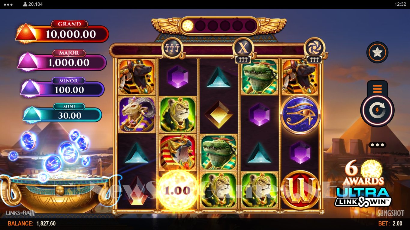 Links of Ra 2 Slot Slot Image in Demo - pic. 3