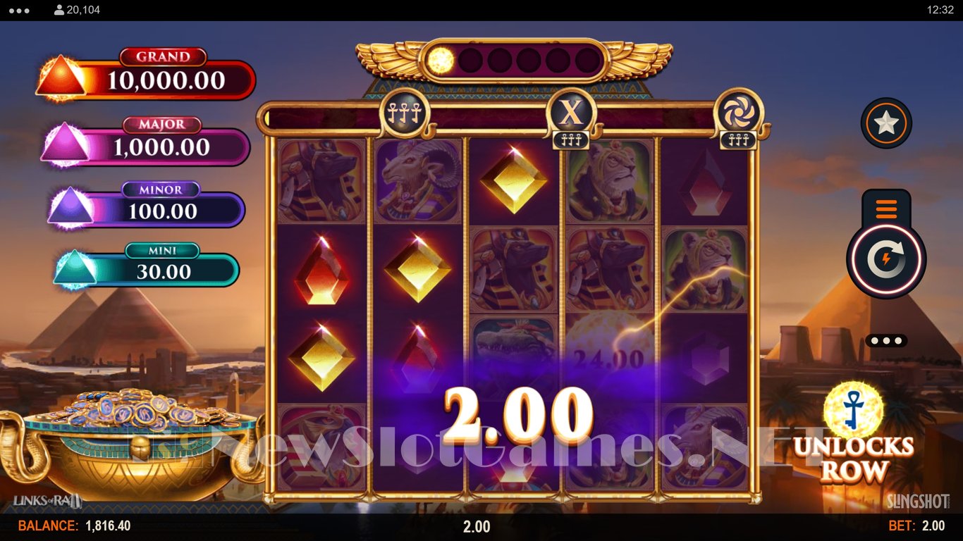 Links of Ra 2 Slot Slot Image in Demo - pic. 8