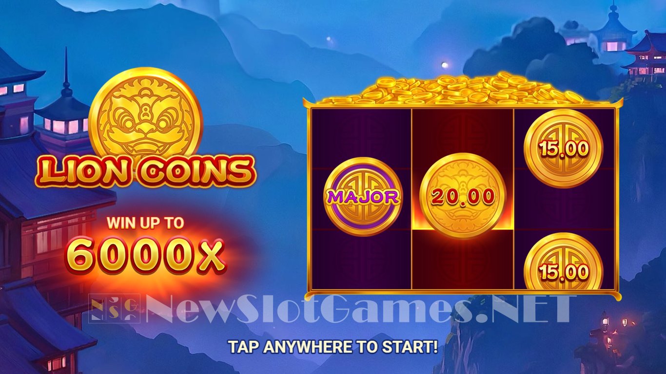 Lion Coins Slot Demo Image