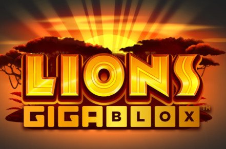 Lions GigaBlox Slot Logo