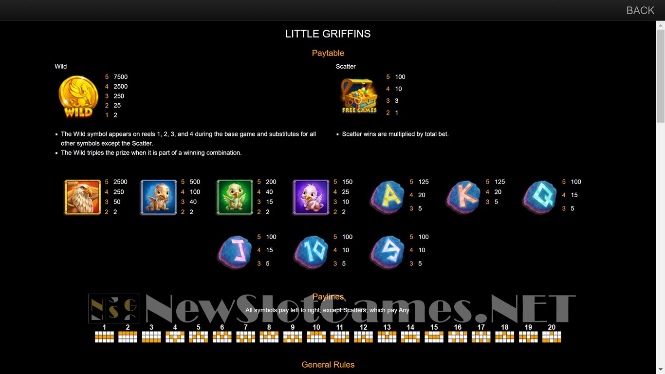 Little Griffins Slot Slot Image in Demo - pic. 10