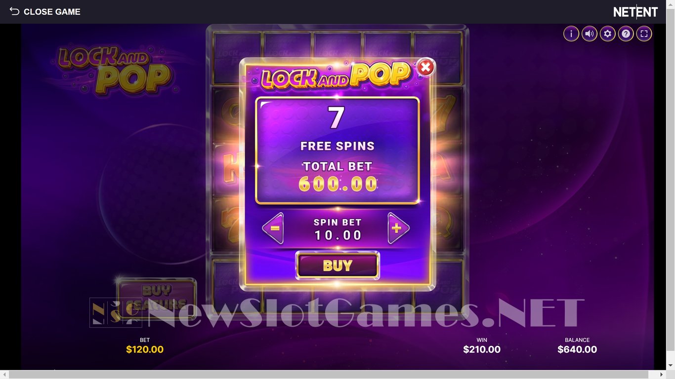 Lock and Pop Slot Slot Image in Demo - pic. 6