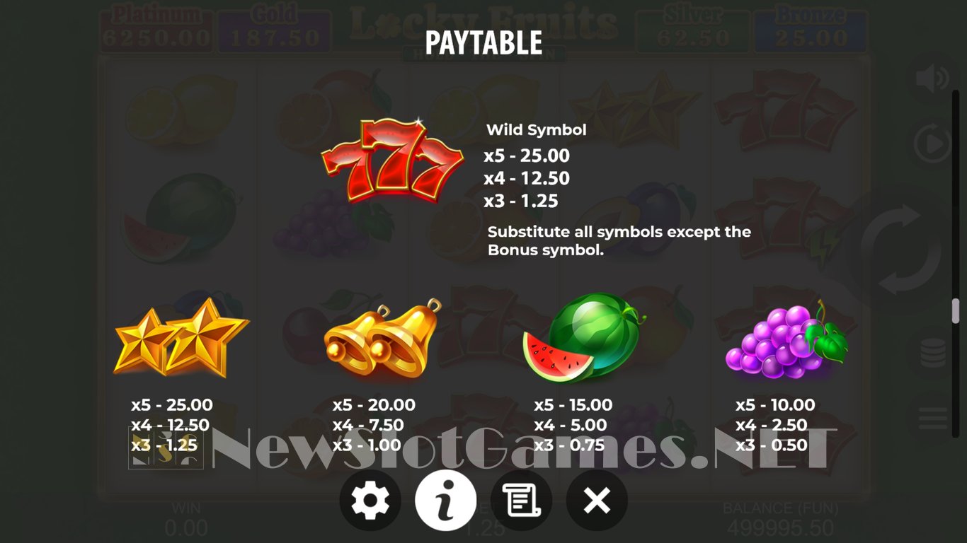 Locky Fruits Hold the Spin Slot Slot Image in Demo - pic. 7