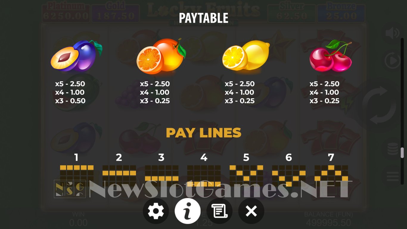 Locky Fruits Hold the Spin Slot Slot Image in Demo - pic. 8