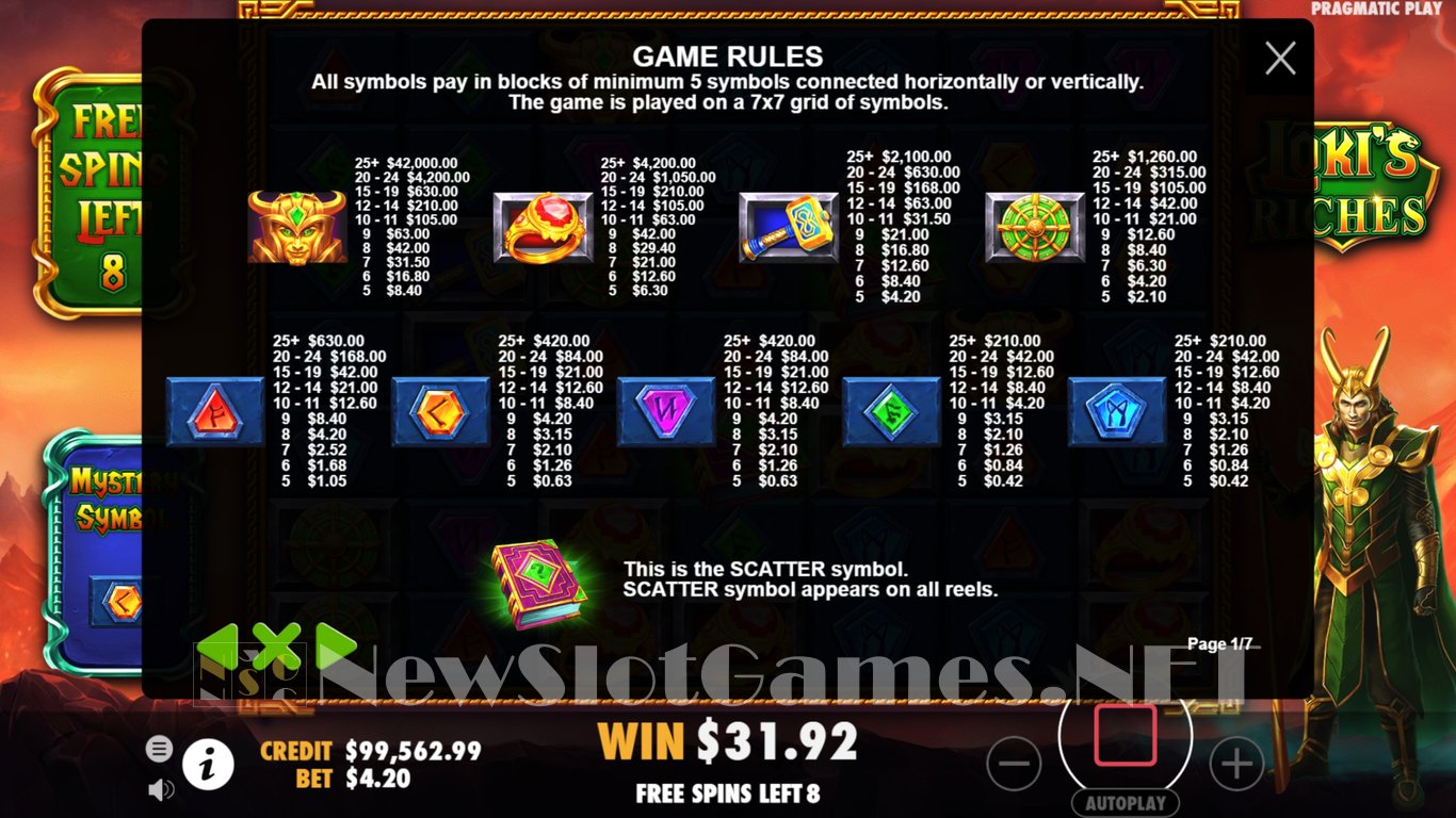 Lokis Riches Slot Slot Image in Demo - pic. 10