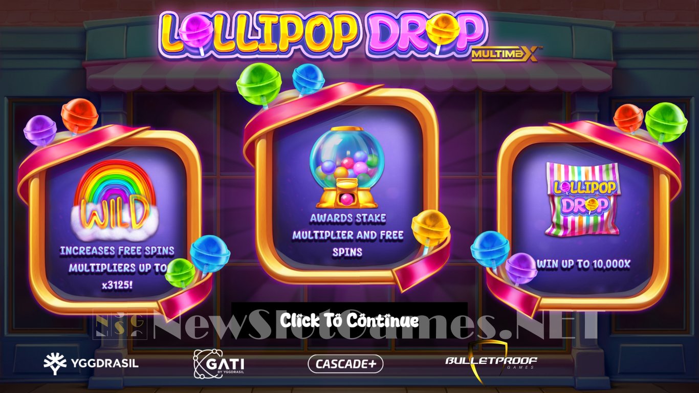 Lollipop Drop MultiMax Slot Demo Image