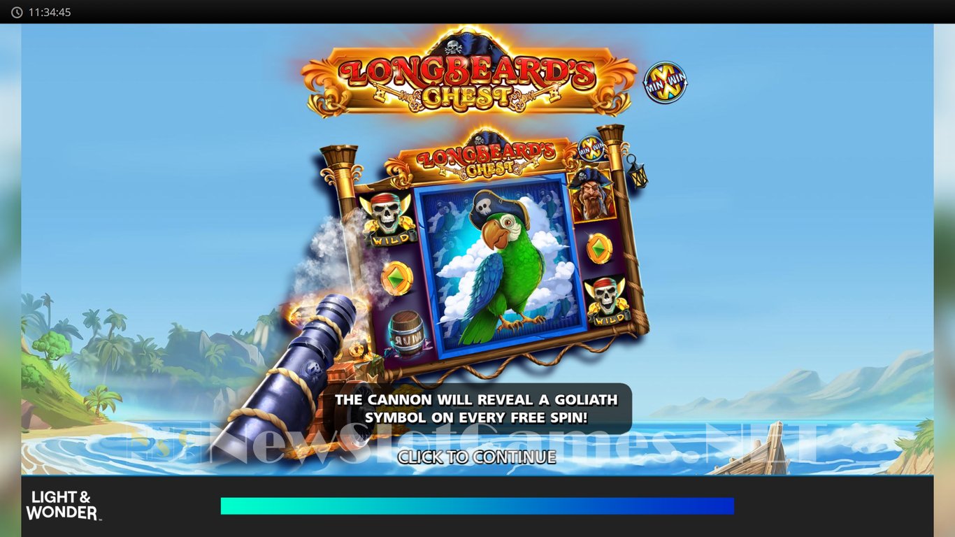 Longbeards Chest Slot Demo Image