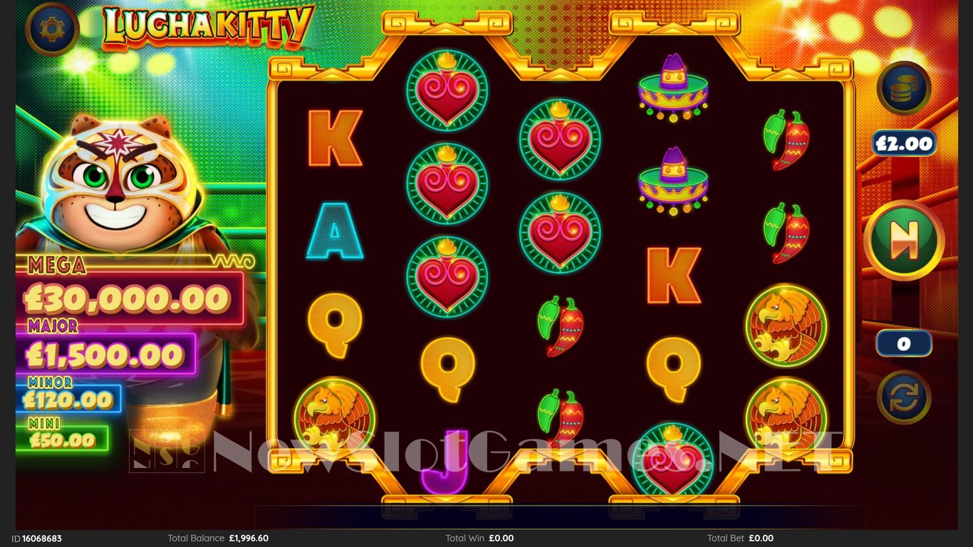 Lucha Kitty Slot Slot Image in Demo - pic. 2