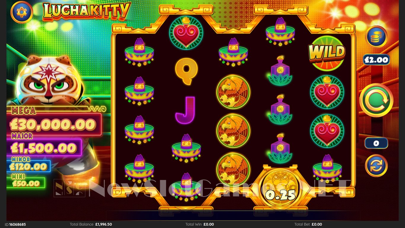 Lucha Kitty Slot Slot Image in Demo - pic. 3
