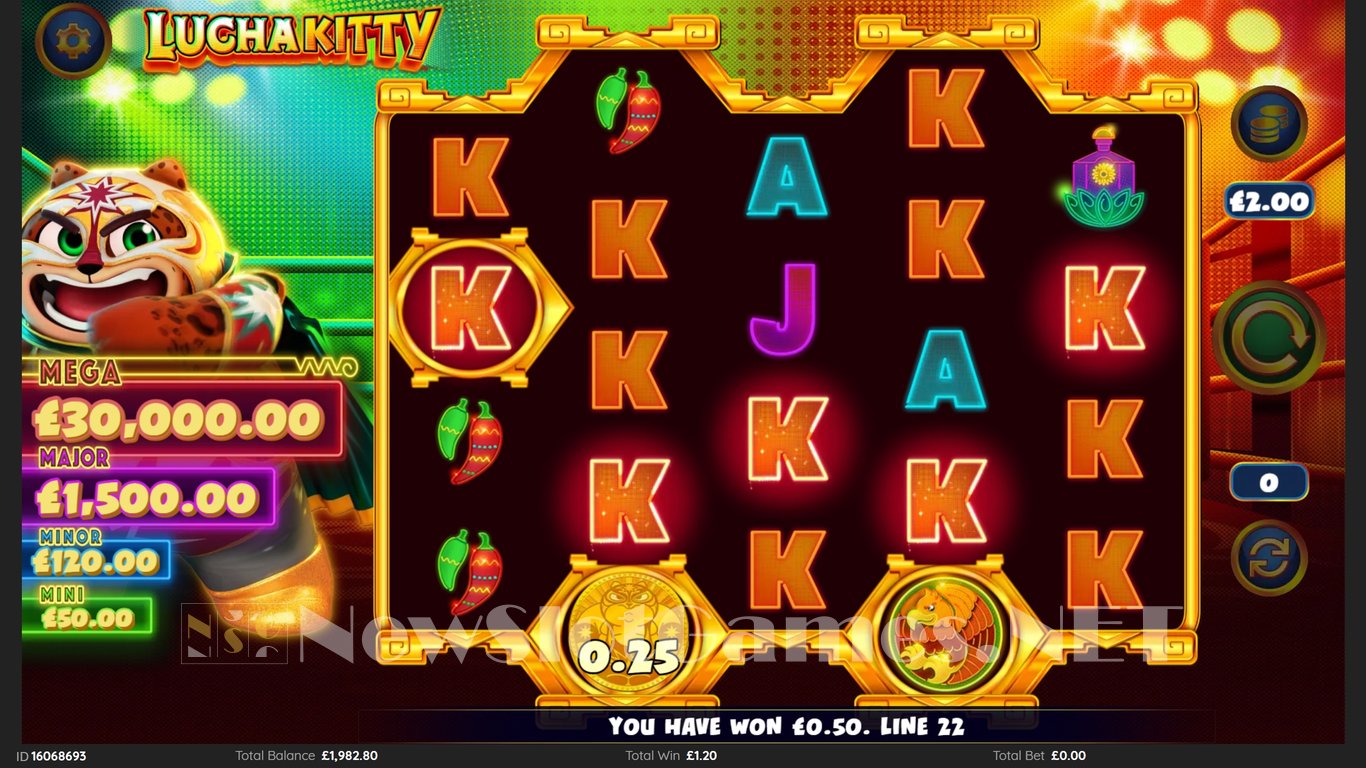 Lucha Kitty Slot Slot Image in Demo - pic. 5