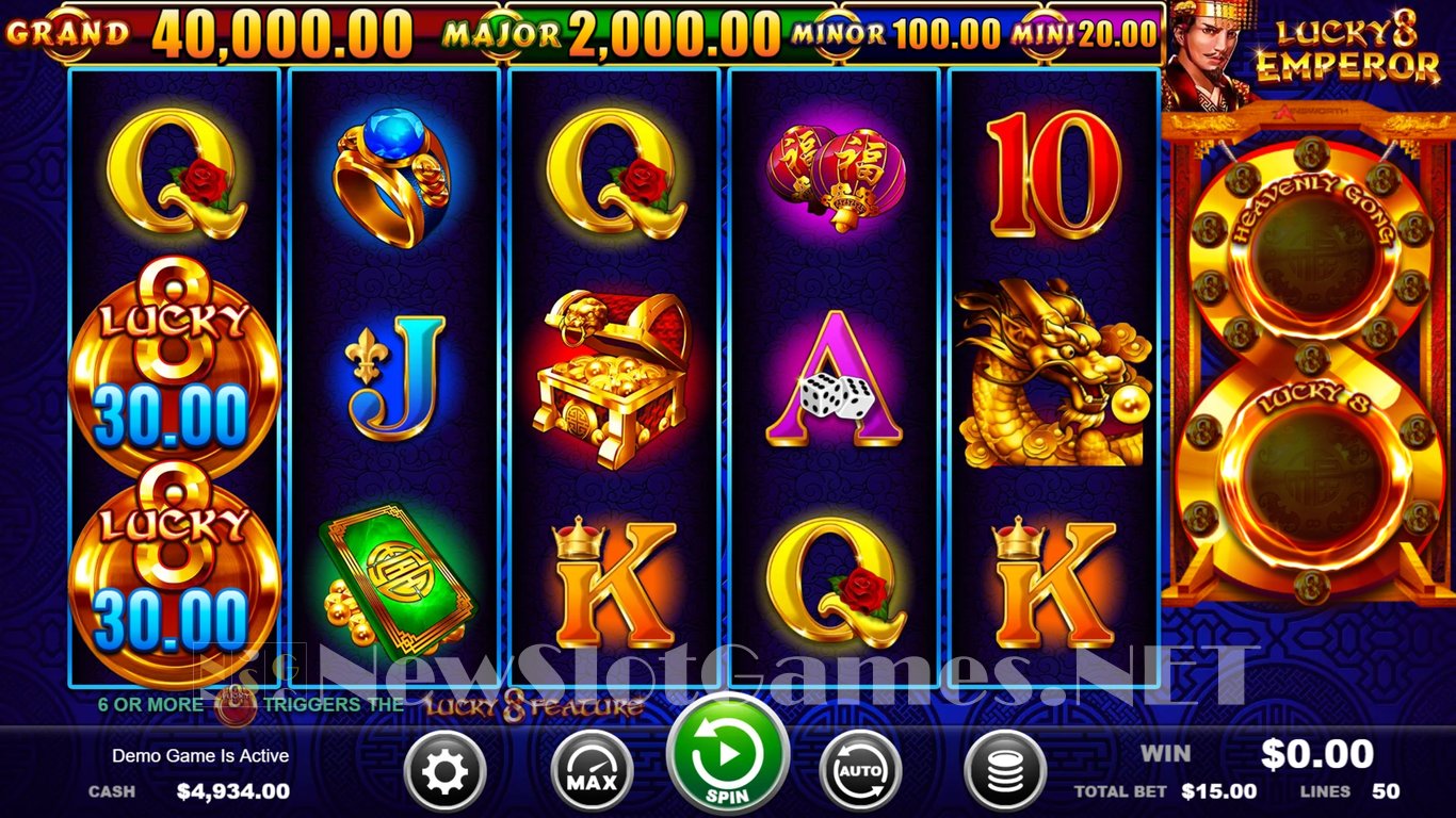 Lucky 8 Emperor Slot Slot Image in Demo - pic. 5